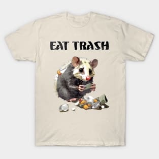 OPOSSUM - Live Fast! Eat Trash! T-Shirt